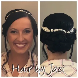 Wedding hair