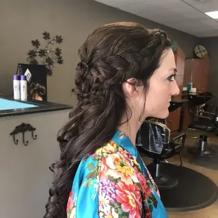 Wedding hair