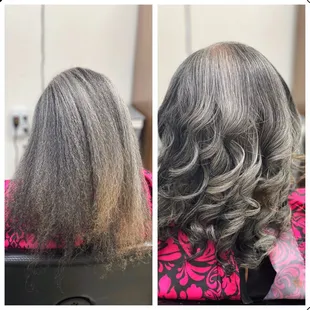 Silk Press by Stephanie