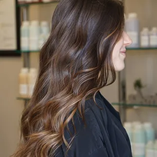 Balayage &amp; Cut by Yasany R.