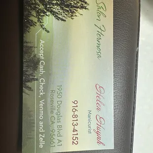 Business card