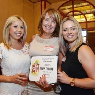 Congrats to Salon Hermosa for being voted 2013&apos;s  BEST OF THE BEST beauty Salon!!