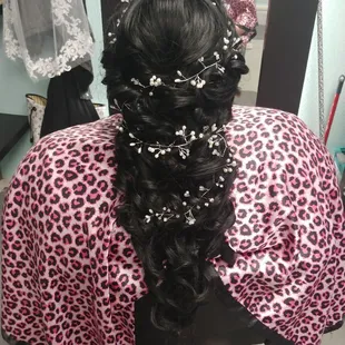 Wedding do for this amazing bride on her big day