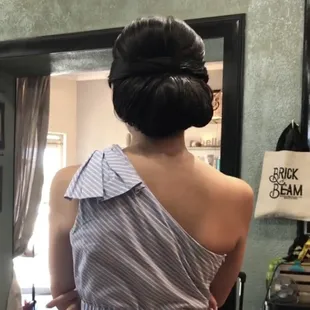 Back of the hair