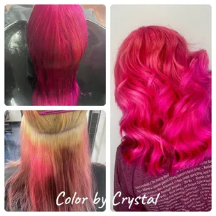 Crystal one of our newest talented hairdressers come in to Salon Salon and let her work her magic on you.