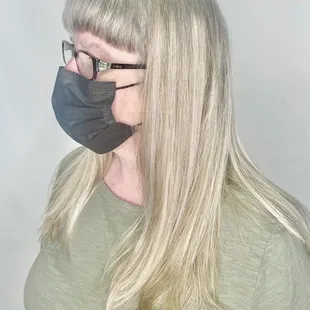 Grey blending balyage!