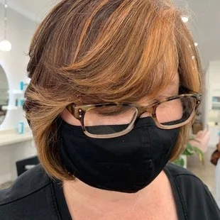 Very happy with my cut and color :-)