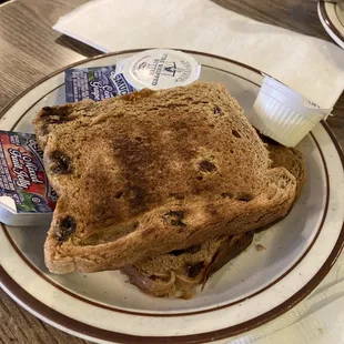 Bad raisin toast