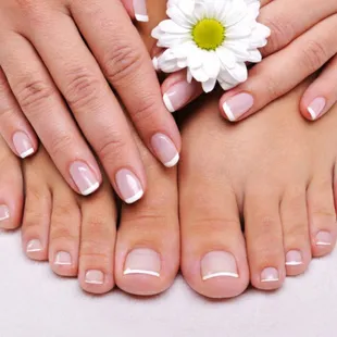 Manicure and pedicure special!  $45.00