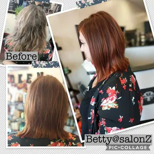 New fall red by Betty