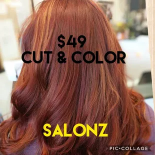 For a limited time $49 cut and color with Misty or Myranda. Now through Dec 15, 2017