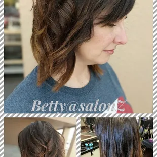 New cut for a beautiful lady