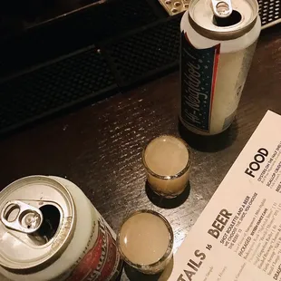 Shot &amp; beer