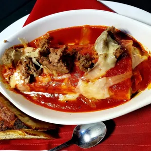 Baked Beef Cannelloni