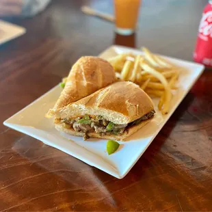 Philly Cheese Steak Sandwich - yum!