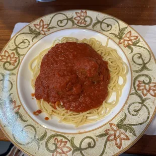 Spaghetti and Meatballs