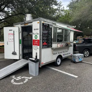 Set up at Flagler Station