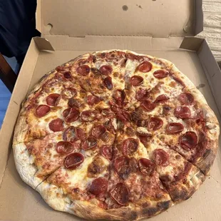 Pepperoni pizza