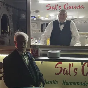 The man who started it all . Sal&apos;s Dad