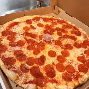 Pepperoni pie