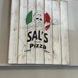 Sal&apos;s Pizza sign