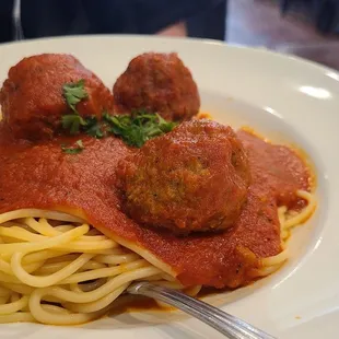 Spaghetti and Meatballs are a staple