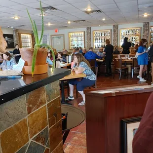 people eating at the restaurant