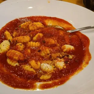 Gnocchi in Marinara Sauce was EXCELLENT!