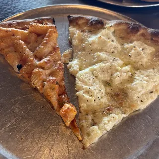 White Thin Crust Pizza