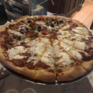 Supreme Thin Crust Pizza