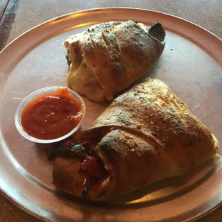 Sausage, Peppers and Onions Stromboli