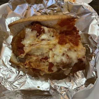 Chicken Parmigiana Sub