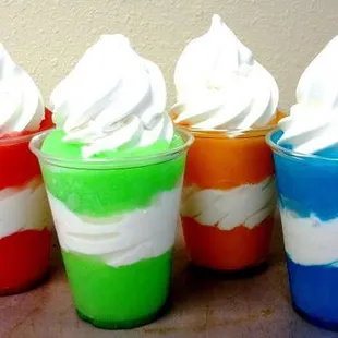 Gelati! Dozens of Flavors! Sold in cups, quarts, and gallons!