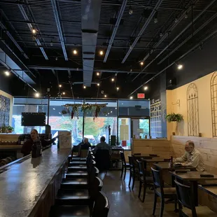 interior, sushi and sashimi