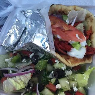 G2. Chicken Gyro Combo