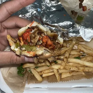 PH1. Philly Cheese Steak Combo