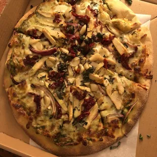 Farmhouse Pesto Pizza