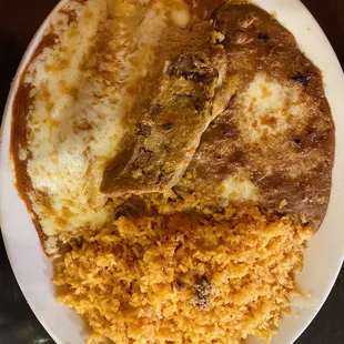 Two Item Combination (Beef Enchilada and Pork Tamale)
