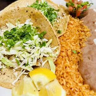 Fish Tacos Dinner