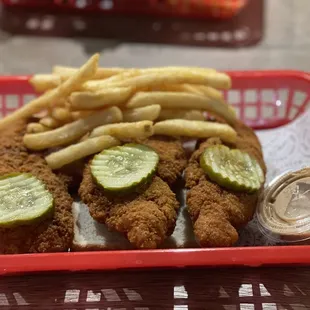 3 Jumbo Tenders with Fries