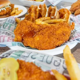 food, seafood, fish and chips, fish