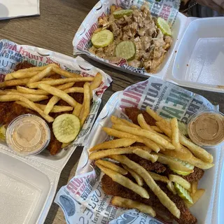 3 Jumbo Tenders with Fries