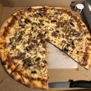 Italian Sausage, Mushrooms