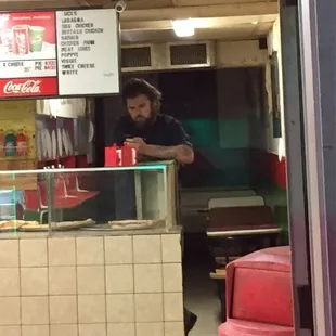 This is the unsanitary idiot who refused to wash his hands after smoking a cigarette. He shrugged when I confronted him.