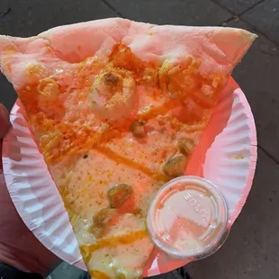 Buffalo chicken slice