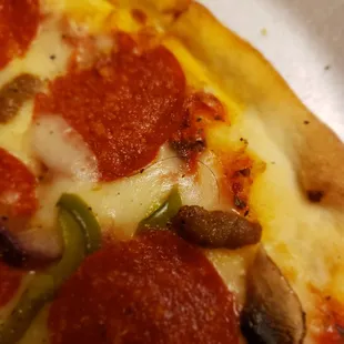 Extra toppings on my Deluxe!