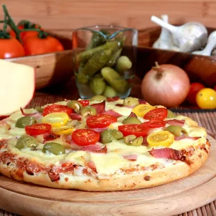 food, pizza