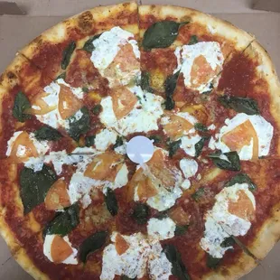 pizza, food