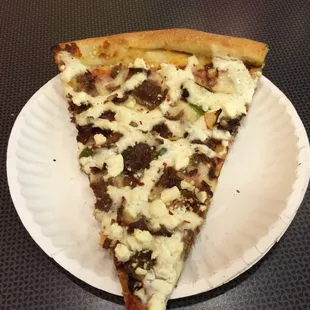 Gyro pizza is my favorite on the menu.