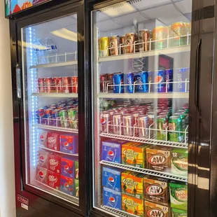 Drinks section